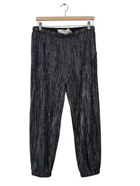 Trina Turk- Jess Metallic Joggers - Size Medium-  NWT $228